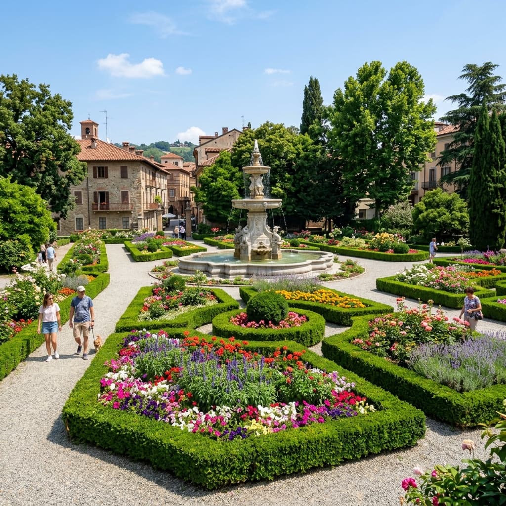 Giardinieri al lavoro a Chivasso per manutenzione verde