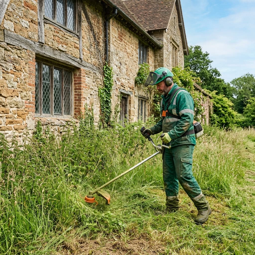 Giardinieri al lavoro a Nichelino per manutenzione verde
