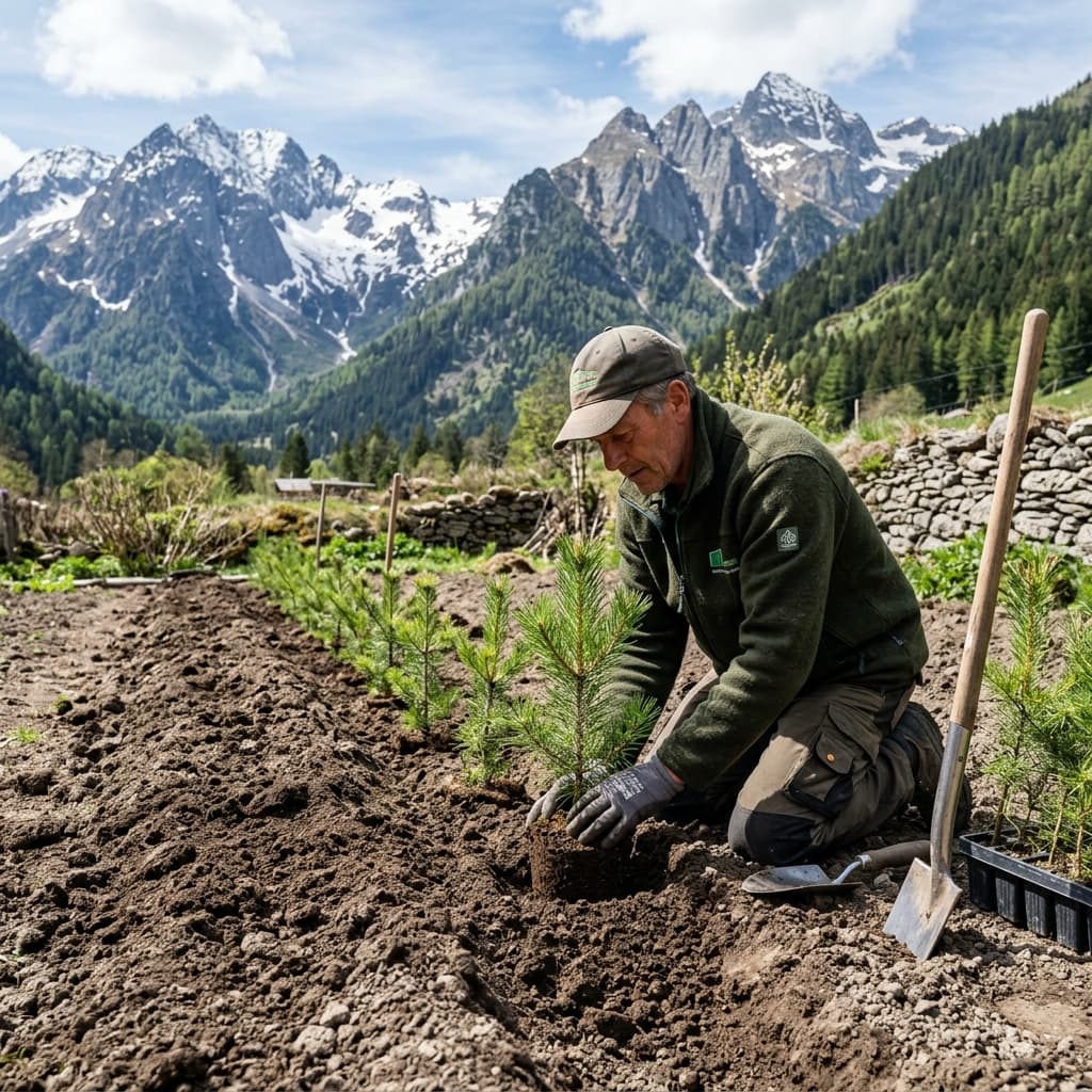 Giardinieri al lavoro a Pinerolo per manutenzione verde