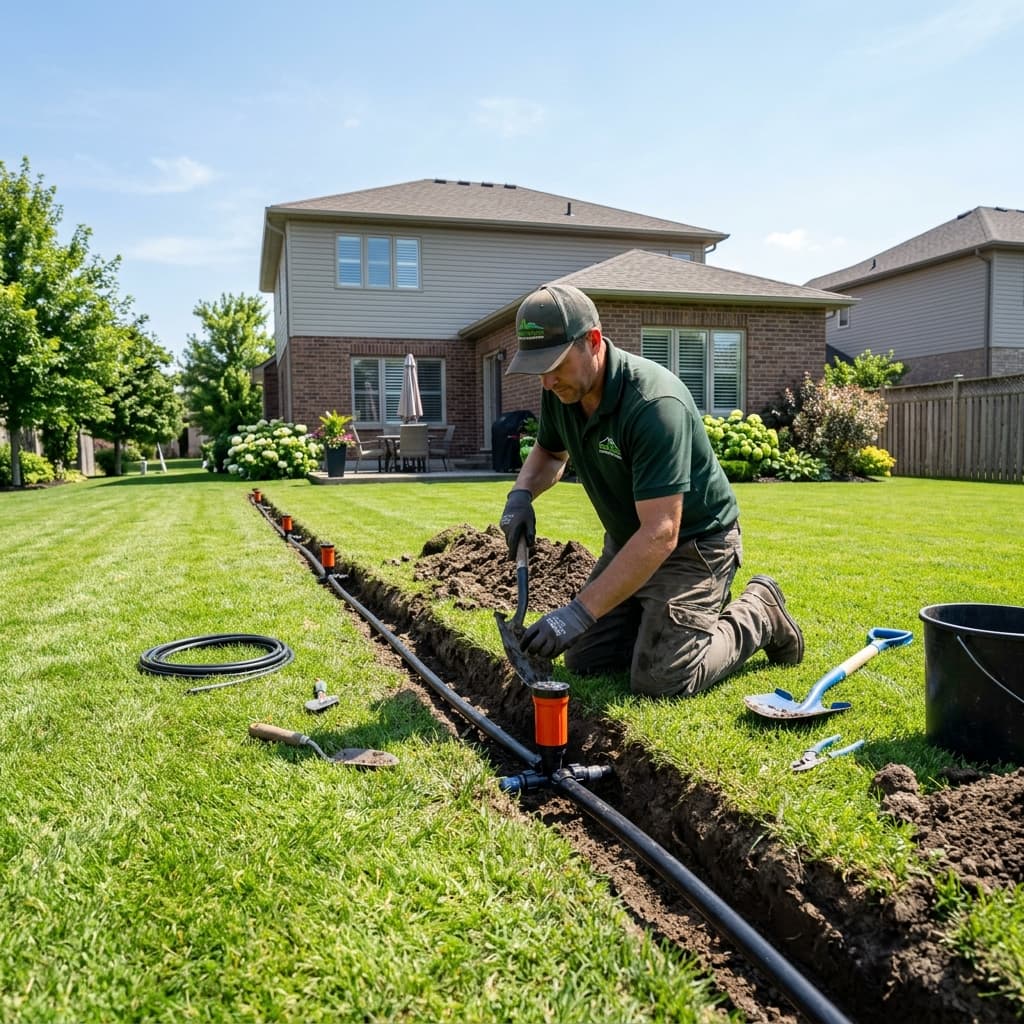 Giardinieri al lavoro a Rivoli per manutenzione verde
